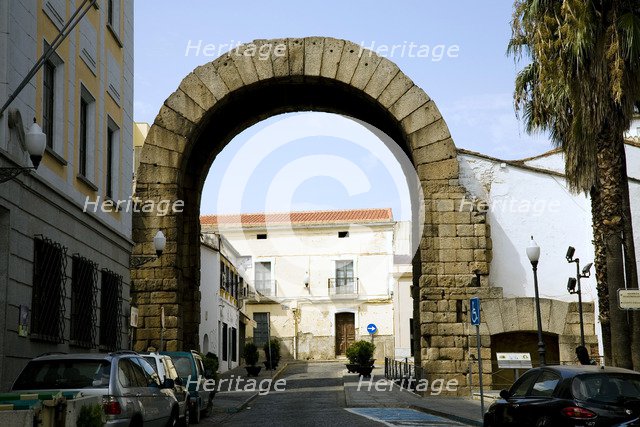 Trajan's Arch, Merida, Spain, 2007. Artist: Samuel Magal