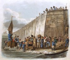 'Arrival at Calais', 1816. Artist: Unknown