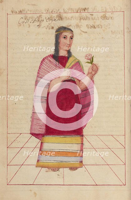 Cusi Chimpo, completed in 1616. Creator: Unknown.