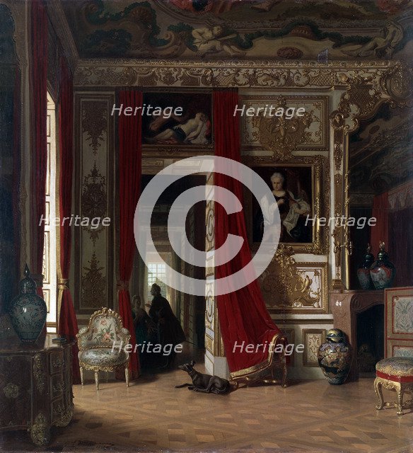 'Interior', early 19th century. Artist: Carl Friedrich Zimmermann