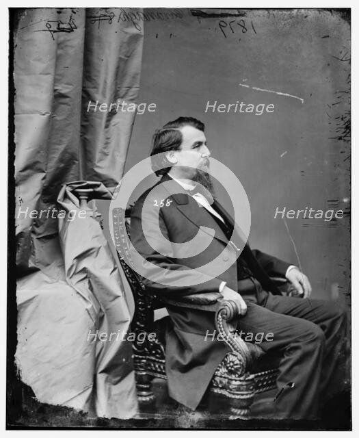 James Michael Cavanaugh of Minnesota, between 1860 and 1875. Creator: Unknown.