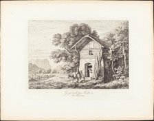 Gegend bei Aichen bei Salzburg (The Region near Aichen near Salzburg), 1830. Creator: Ludwig Richter.