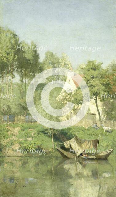 On the Oise, 1877. Creator: Coen Metzelaar.