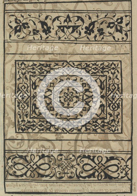 Livre de Moresques, page 11 (verso), 1546. Creator: Francesco di Pellegrino.