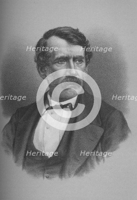 David Livingstone, Scottish missionary and African explorer, 1860s (1883). Artist: Unknown.