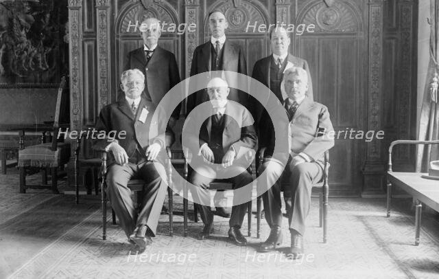 Officers, World Court League, 1916. Creator: Bain News Service.