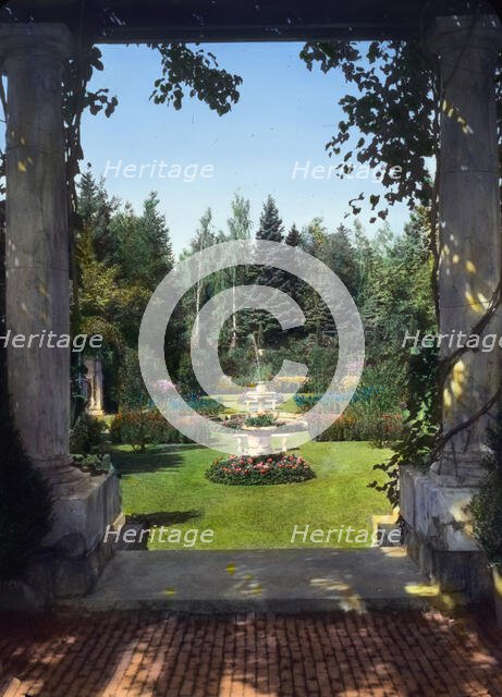 "Kenarden Lodge," John Stewart Kennedy house, Shore Path, Bar Harbor, Maine, 1920. Creator: Frances Benjamin Johnston.