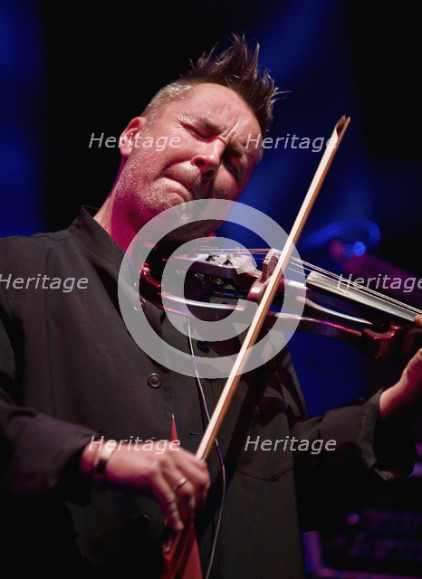 Nigel Kennedy, 2009. Artist: Alan John Ainsworth.