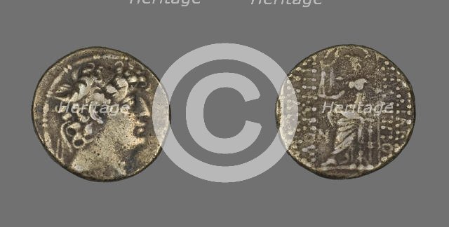 Tetradrachm (Coin) Portraying King Philippus I Philadelphus, 92-83 BCE. Creator: Unknown.