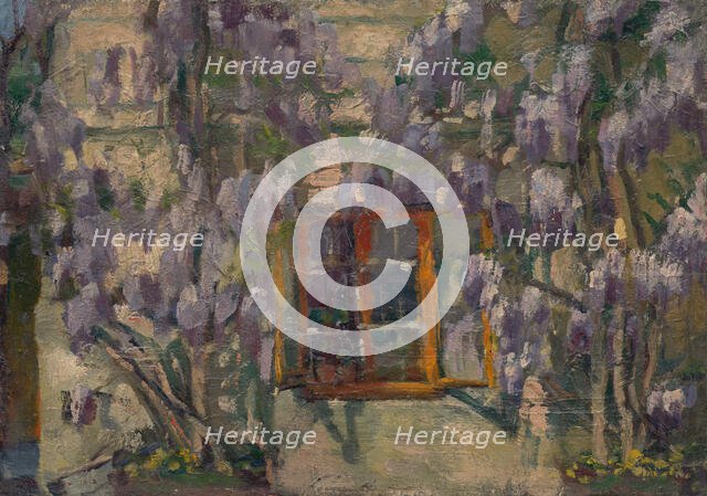 Garden Motif, 1905-1910. Creator: Ludovit Pitthordt.