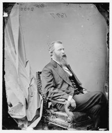 William Morris Stewart, between 1860 and 1875. Creator: Unknown.