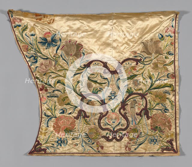 Panel (formerly Cover from a Sedan Chair), France, c. 1720. Creator: Unknown.