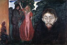 'Jealousy',1895. Artist: Edvard Munch