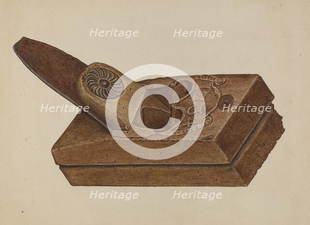 Plane, 1935/1942. Creator: Frances Godfrey.