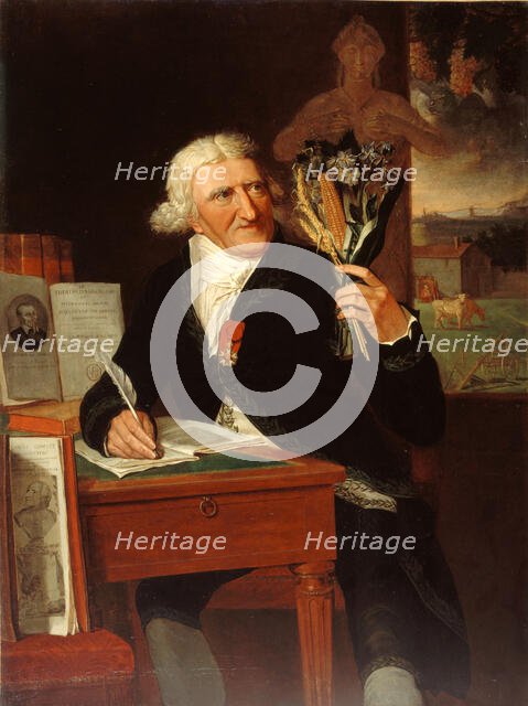 Portrait of Antoine Parmentier (1737-1813), agronomist and philanthropist. Creator: Francois Dumont.