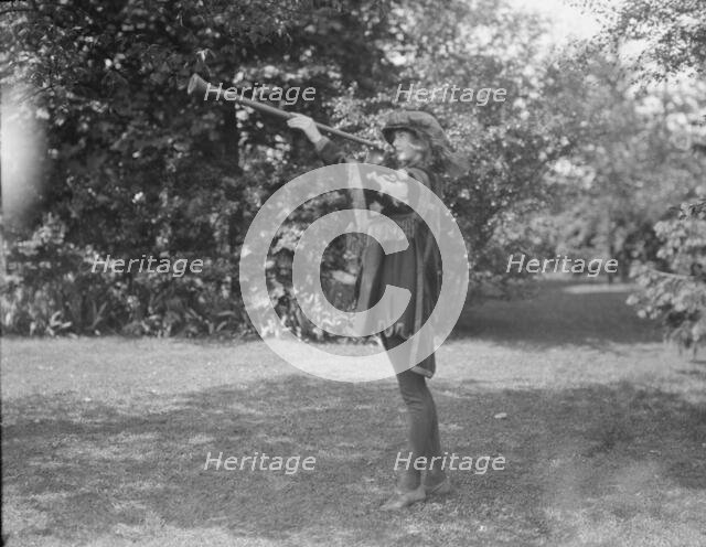 Theatrical performance at Dongan Hall, 1921 May 27. Creator: Arnold Genthe.