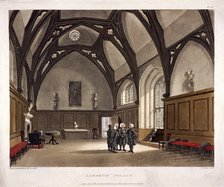 Lambeth Palace, London, 1808. Artist: Augustus Charles Pugin