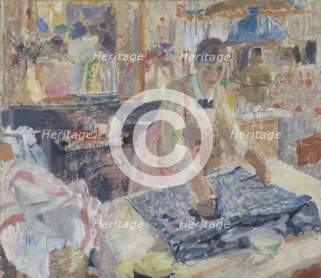 Woman Ironing, 1912. Creator: Wouters, Rik (1882-1916).