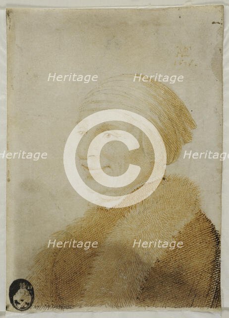 Female portrait. Creator: Jan van de Velde II.