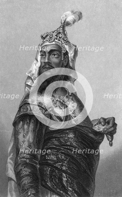 Kooer Sing, rebel chieftain, 19th century. Artist: Unknown