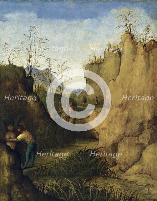 Ladon and Syrinx, 1510. Creator: Giovanni Agostino da Lodi.