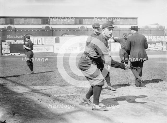 Frank E. Smith, Cincinnati, NL (baseball), 1911. Creator: Bain News Service.