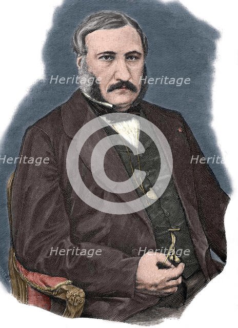 Adolphe de Forcade La Roquette (1820-1874), French lawyer and politician, 1885. Creator: Unknown.