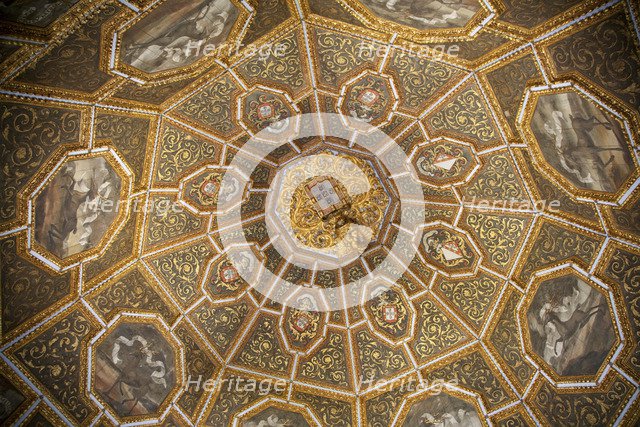 Inside Sintra National Palace, Sintra, Portugal, 2009. Artist: Samuel Magal