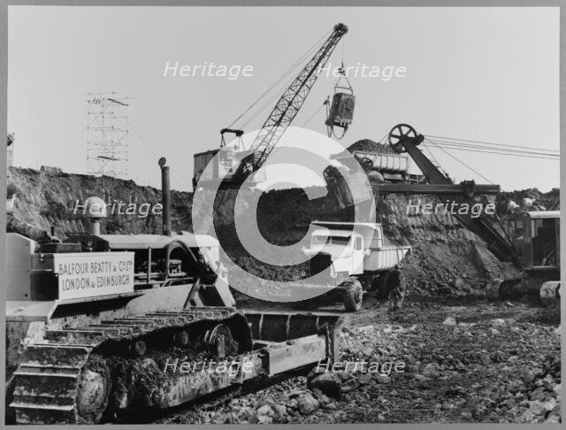 Berkeley Power Station, Berkeley, Ham and Stone, Stroud, Gloucestershire, probably 1957. Creator: John Laing plc.