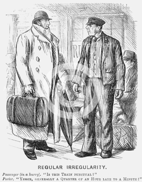 'Regular Irregularity', 1878. Artist: Charles Samuel Keene