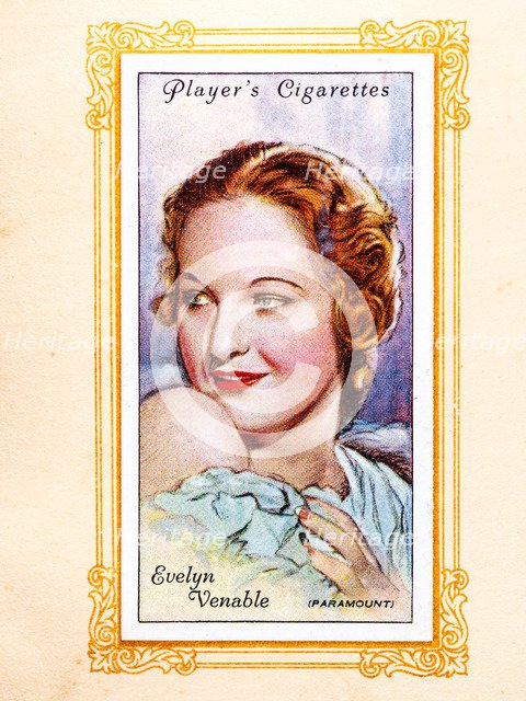 Evelyn Venable, American actress (1913-1993), 1934. Artist: Unknown.