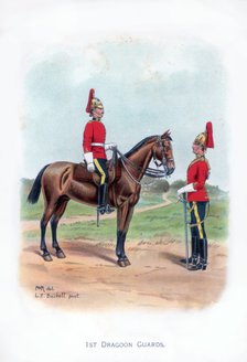 '1st Dragoon Guards', 1915.Artist: LE Buckell