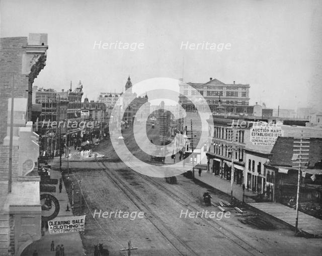 'Main Street, Winnipeg, Manitoba', c1897. Creator: Unknown.