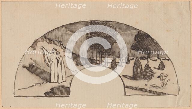 Study for an Archway, 1890/1897. Creator: Charles Sprague Pearce.