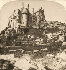 'St. Michael's Mount, Benedictine Monastery, Penzance, Cornwall', 1900.   Creator: Works and Sun Sculpture Studios.