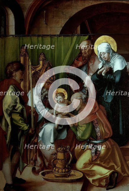 Seven Sorrows Polyptych (Circumcision of Jesus), 1495-1496. Creator: Dürer, Albrecht (1471-1528).