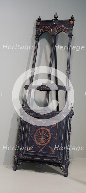 Easel, 1870/80. Creator: Unknown.