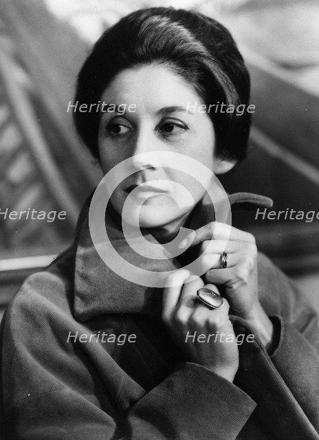 Nadine Gordimer (1923- ), South African writer, 1961. Artist: Unknown