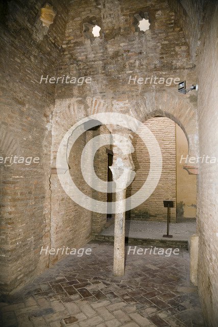 A bath house in Alhambra, Granada, Spain, 2007. Artist: Samuel Magal