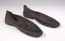 Galoshes, probably Central American, 1820-39. Creator: Unknown.