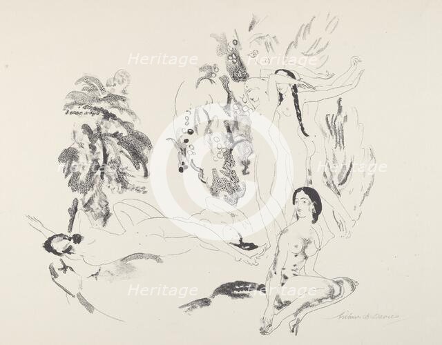 Passing of Dreams, 1921. Creator: Arthur Davies.