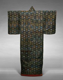 Kosode, Japan, late Edo period (1789-1868)/ Meiji period (1868-1912), 19th century. Creator: Unknown.