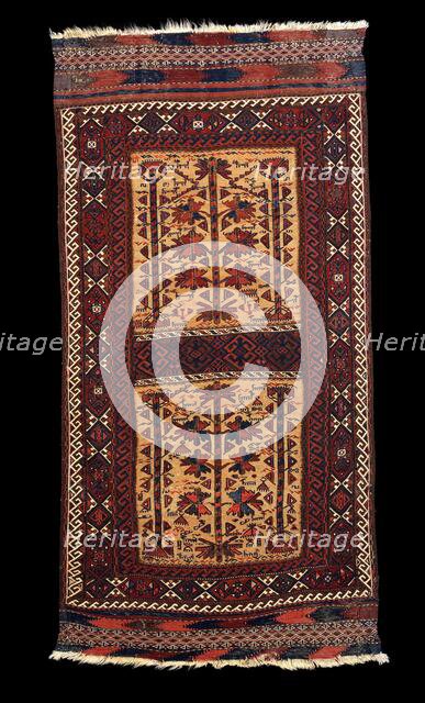 Mat (Sofreh), about 1875. Creator: Unknown.