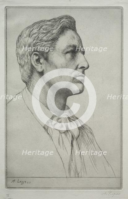 Portrait of Sir Charles Holroyd. Creator: Alphonse Legros (French, 1837-1911).