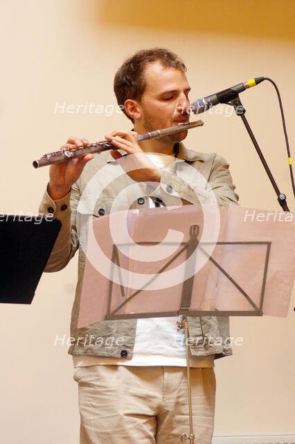 Kasper Reitkerk, Indo Jazz Fusion Revisited, Loughton Methodist Church, Loughton, Essex, 2024. Creator: Brian O'Connor.