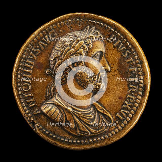 Antoninus Pius, Emperor A.D. 138-161 [obverse]. Creator: Giovanni da Cavino.