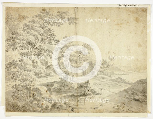 Landscape with Ruin by Water, n.d. Creator: Unknown.