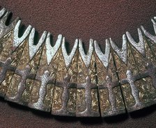 Detail of a Viking neck ornament. Artist: Unknown