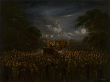 Sequah on Clapham Common, 1890. Creator: Unknown.