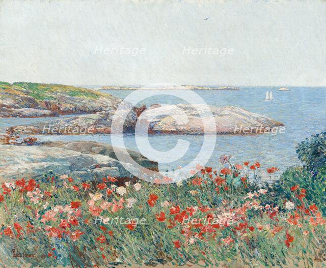Poppies, Isles of Shoals, 1891. Creator: Frederick Childe Hassam.